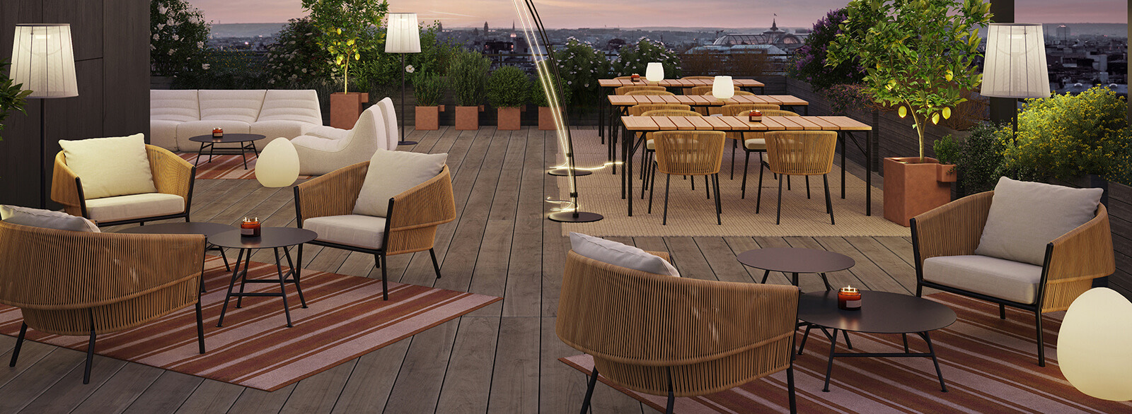 Interior scene rendered in Archicad
