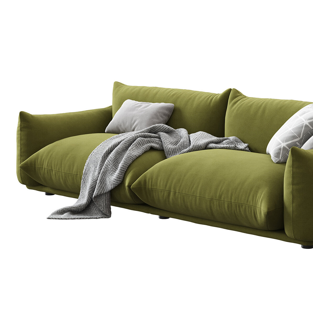 Upholstered lounge chair